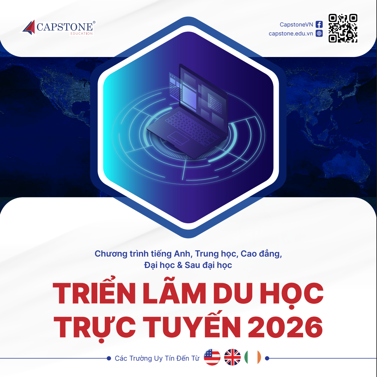 Triển lãm du học trực tuyến - Mùa Xuân 2026