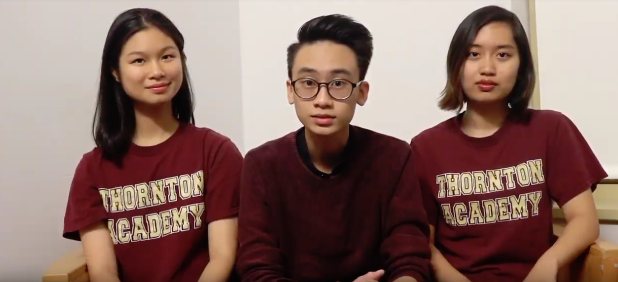 Những chia sẻ "siêu dễ thương" của học sinh Việt Nam đang theo học tại THORNTON ACADEMY